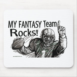 Minhas rochas da equipe da fantasia! Mousepad