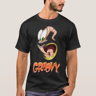 Minhoca Jim Groovy! Classe de Camisa T Clássica