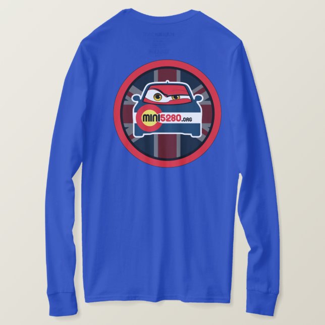 Mini5280 - Camisa de Capa longa unisex (Verso do Design)