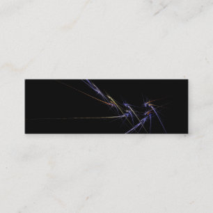Mini Abstrato bookmark cartão de visita