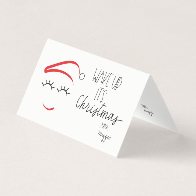 MINI-Acordar É Natal" Lashes (Frente)