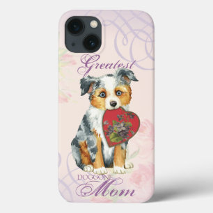 Mini American Shepherd Heart Mãe