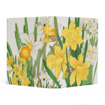 Mini Binder Daffodil (Ukiyo-e)