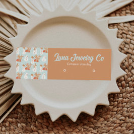 Mini Boho Snowmen Jewelry Cartão de visita