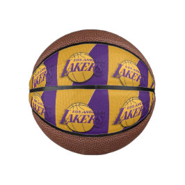 Mini bola de basquete Lakers