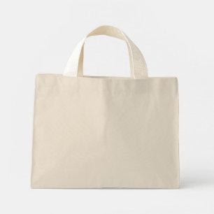 Mini Bolsa Tote Calm Mind Strong Soul   Tela Estética
