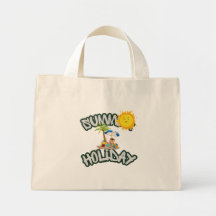 Bolsa Tote com design lindo (férias de verão)