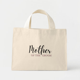 Mini Bolsa Tote de Arte Minimalista Elegante - Mãe do N