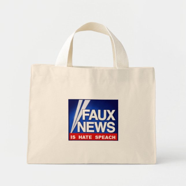 Mini Bolsa Tote Falsa (Frente)