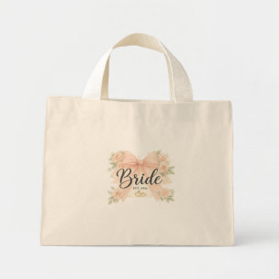 Mini Bolsa Tote Noiva, Presente Personalizado de Noivad