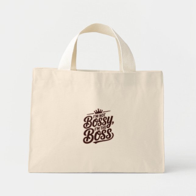 Mini Bolsa Tote Personalizada com Estilo – Prática, Dur (Frente)