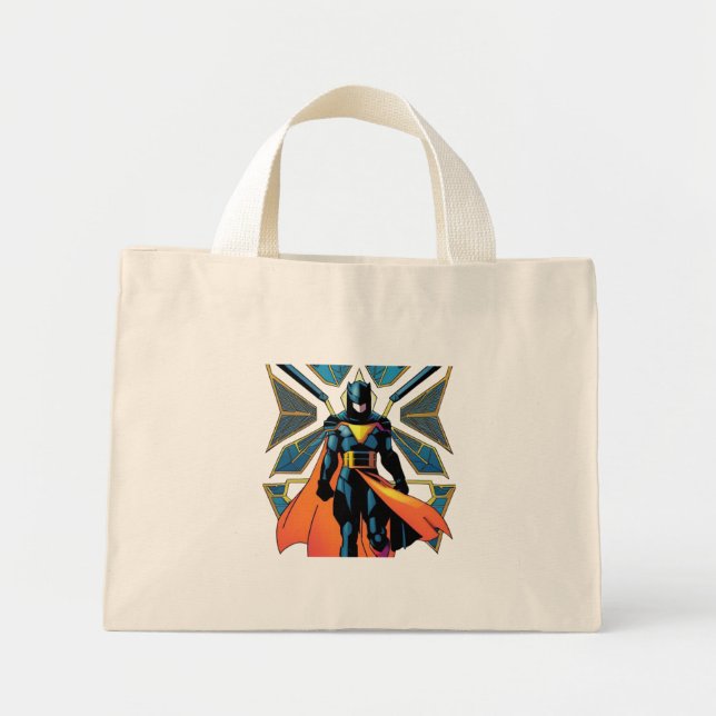 Mini Bolsa Tote Vibrante Cavaleiro (Frente)