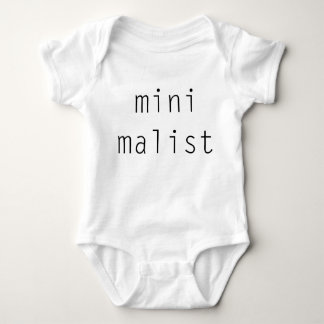 Mini camisa minimalista do bebê de Malist