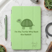 Capa Inteligente para iPad Motivação de Tartaruga