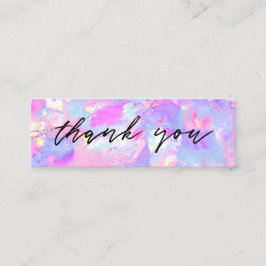 mini cartão de visita