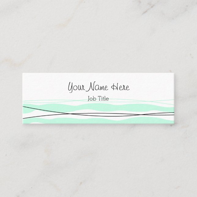 Mini Cartão de visita branco magro-branco-risca-atlânti (Frente)