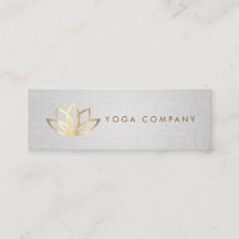 Cartão de visita cinzento do instrutor Dourado da