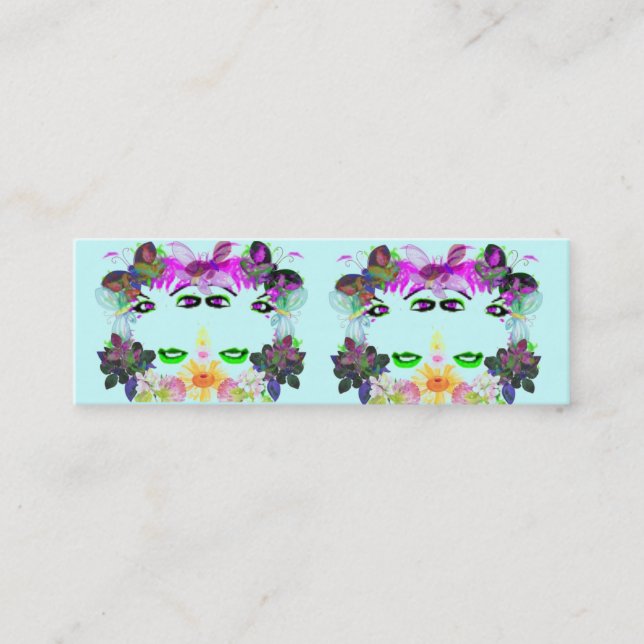 Mini Cartão de visita da génese (Frente)