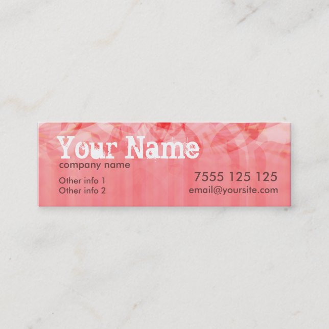 Mini Cartão de visita de ARTBrush (Frente)