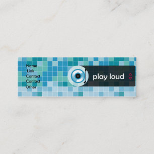 Mini Cartão de visita de PlayLoud