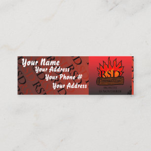 Mini Cartão de visita de RSD