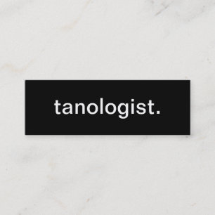 Mini Cartão de visita de Tanologist