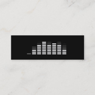 Mini Cartão de visita do DJ