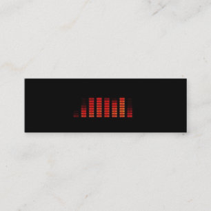 Mini Cartão de visita do DJ