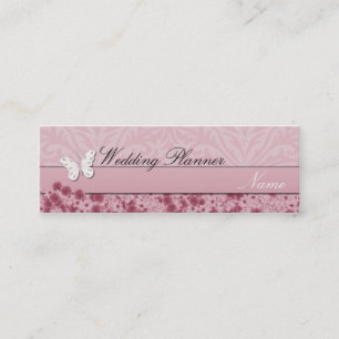Mini Cartão de visita do Planner de Casamento