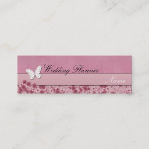 Mini Cartão de visita do Planner de Casamento