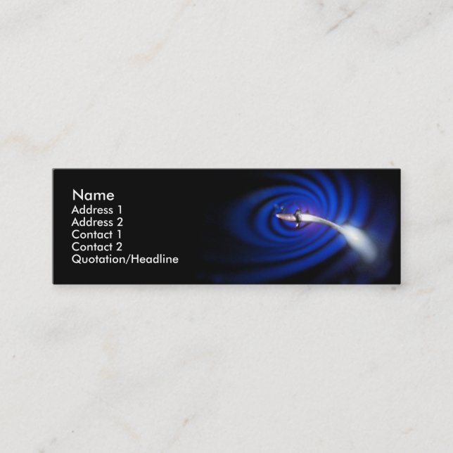 Mini Cartão de visita do Vortex (Frente)