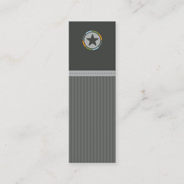 MINI CARTÃO DE VISITA : lonestar 1 (Frente)