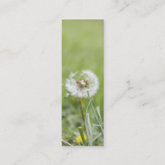 Mini Cartão de visita magro do optimismo