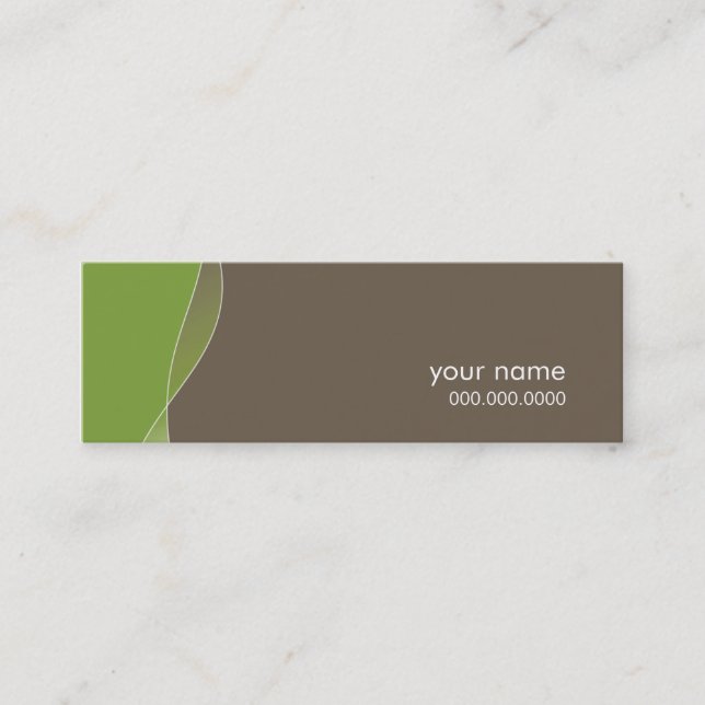 MINI CARTÃO DE VISITA: manchas 1 (Frente)