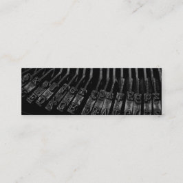 Mini Cartão de visita para escritores