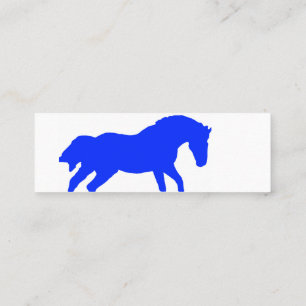 Mini Cartão de Visita Profissional Cavalo Real