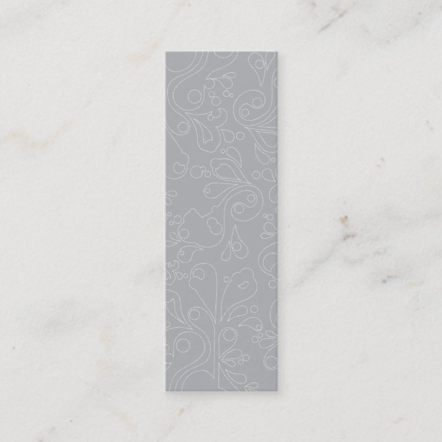 Mini CARTÃO DE VISITA Slim BUBBLES (Frente)