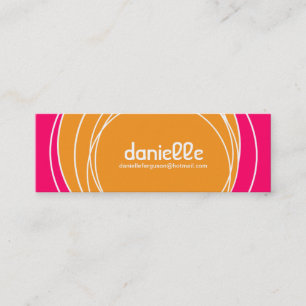 Mini cartão telefónico pequeno