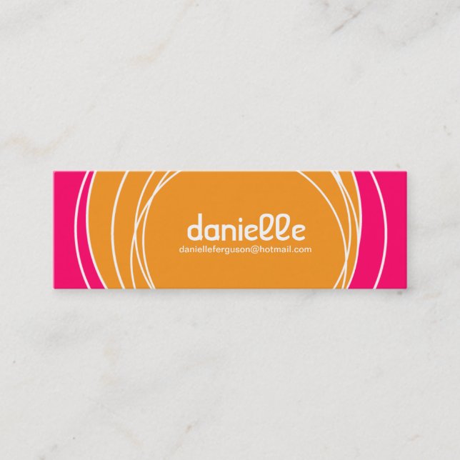 Mini cartão telefónico pequeno (Frente)