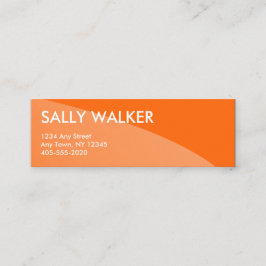 Mini cartões de visitas modernos profissionais