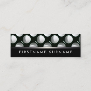 Mini Cartões de visitas Pretos da Lua Eclipse