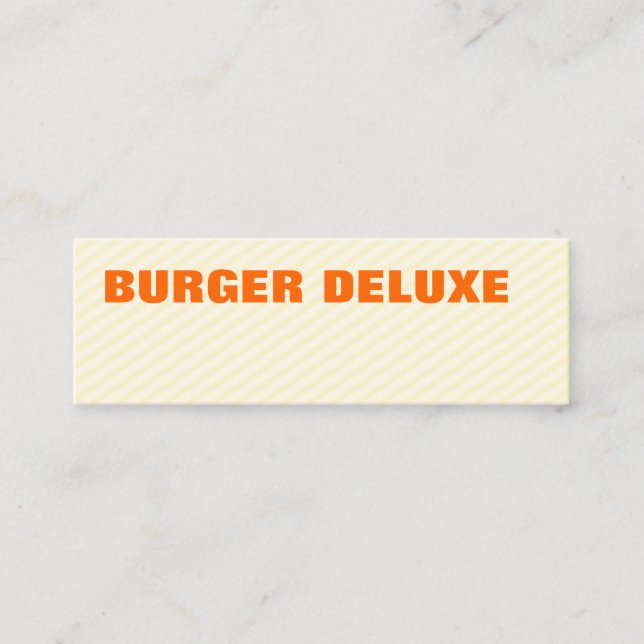 Mini Cartões Negrito (Frente)