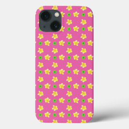 Mini Caso do Case-Mate iPad: Primroses no Deep Pin