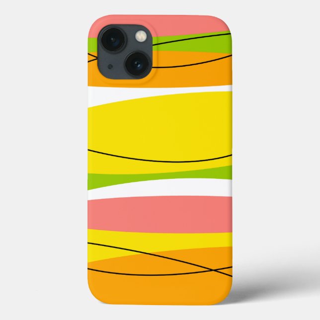 Mini caso do Citrus Stripe iPad (Verso)