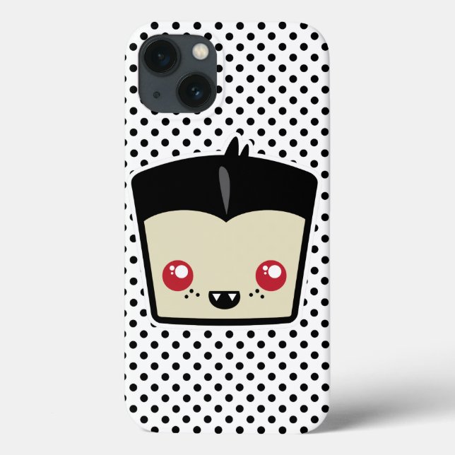 Mini Caso do Kawaii Dracula iPad (Verso)