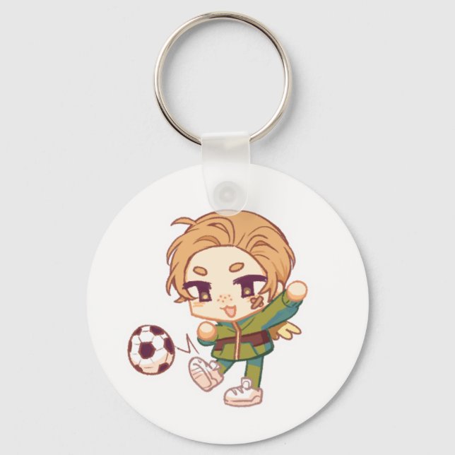 Mini chaveiro de defensor divino (Frente)