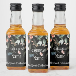 Mini Cheers Elegante Watercolor Floral Qualquer Oc