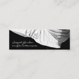 Mini Conversação1Mini Cartão de visita de Fotografia Fl