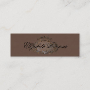 Mini Crest ~ Cartão de visita / Emblem Royal Crown Sli