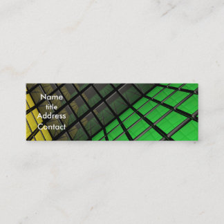 Mini Design do cubo - cartão de visita